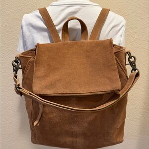 Free People Suede Backpack